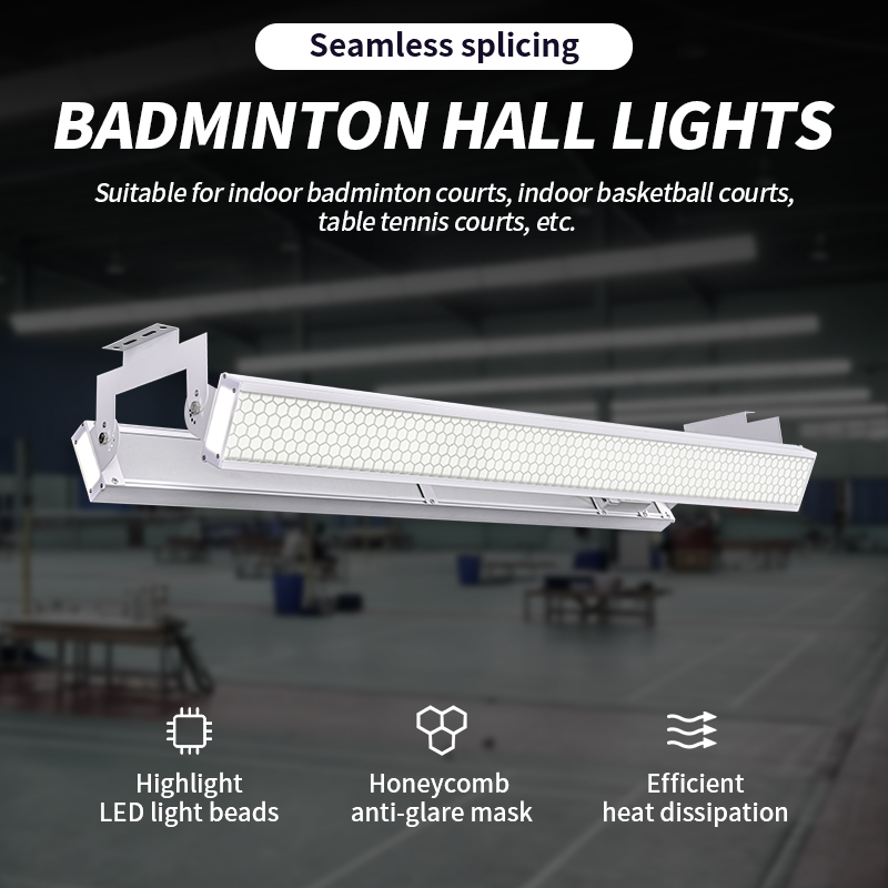 Badminton Court - Новое светодиодное освещение для крытых бадминтонных