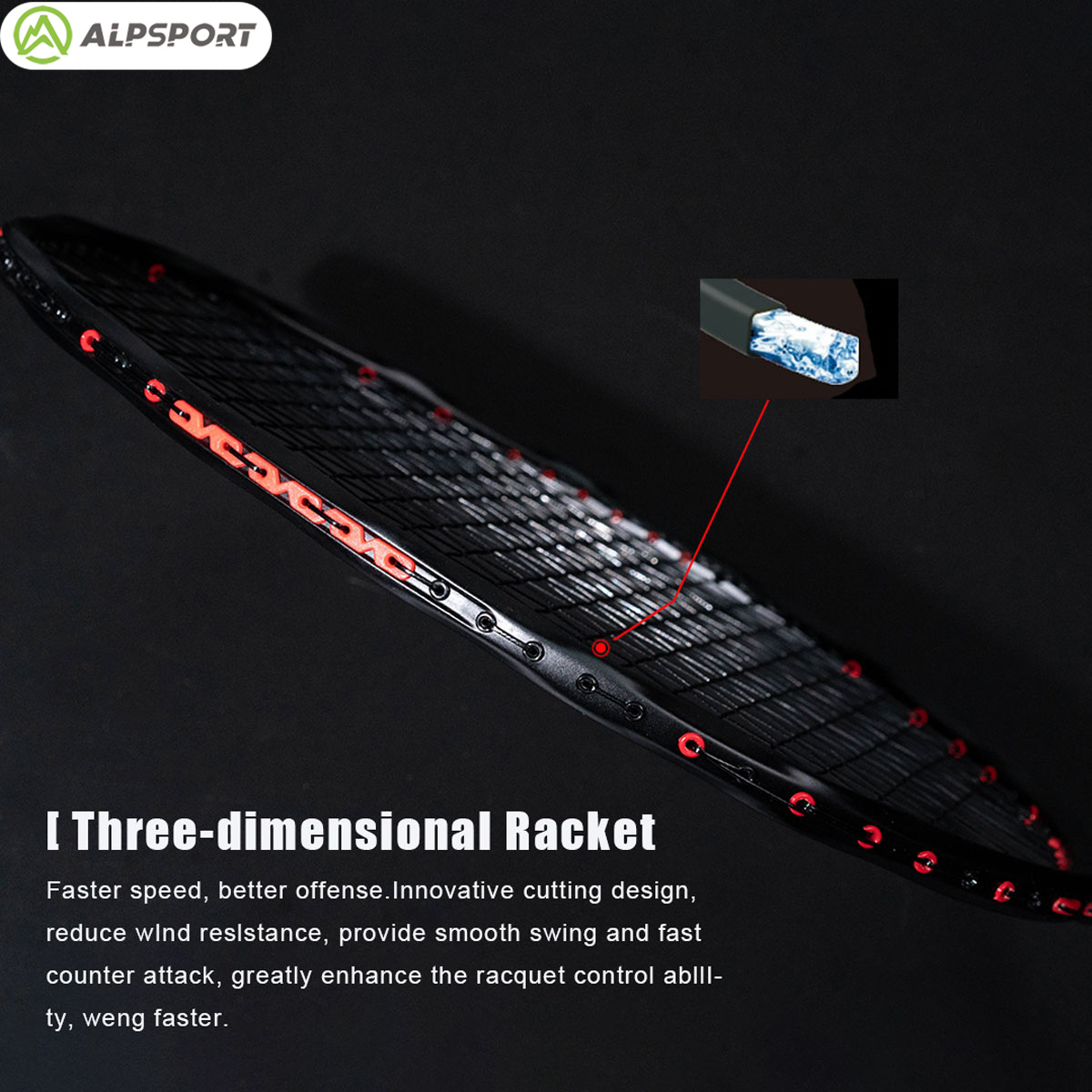 Alpsport MH-V5 5U 75g Волнисты – обзор и цена Li Ning Racket